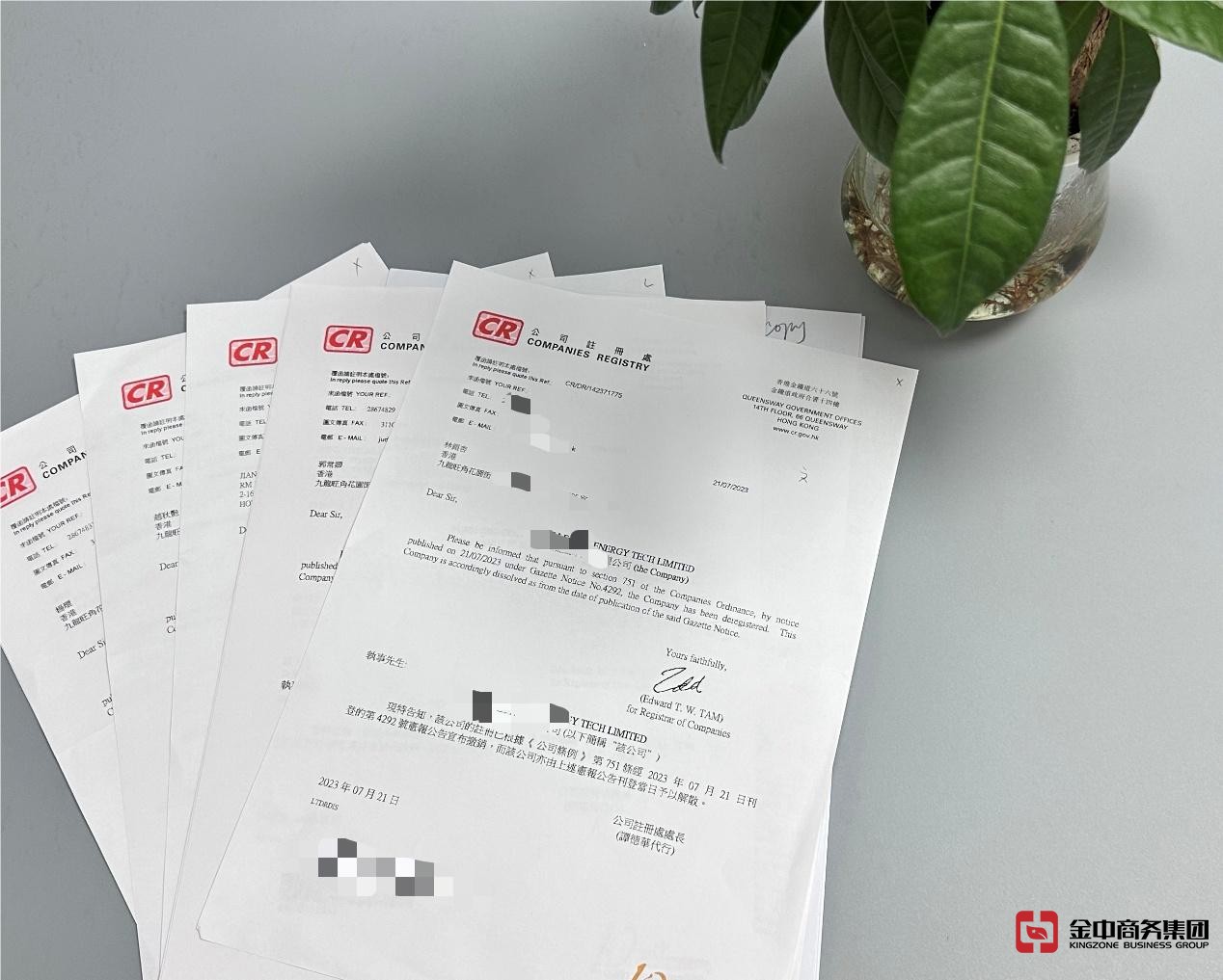 香港公司注销